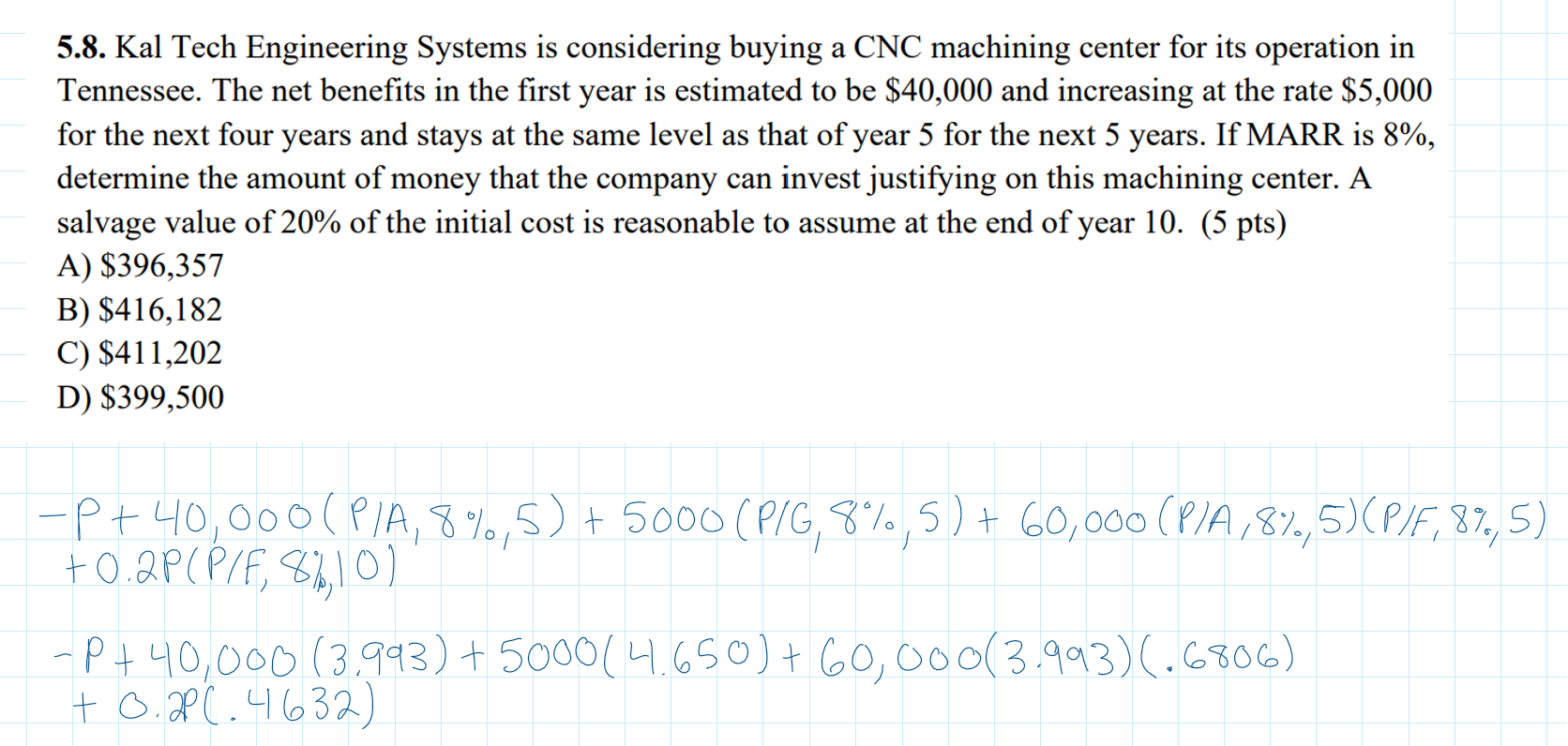 Not sure what I'm doing wrong? 5.8. Kal Tech Engineering Systems is