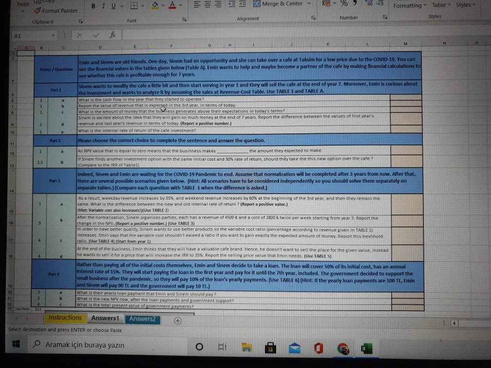 Paste AA == 25 Wrap Text A Merge & Center BTU KEB%9