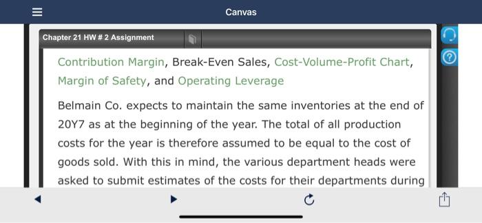  1-4 pls III Canvas Chapter 21 HW # 2 Assignment o