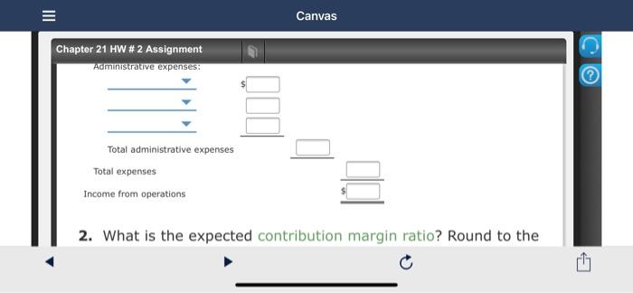 heads were asked to submit estimates of the costs for their departments