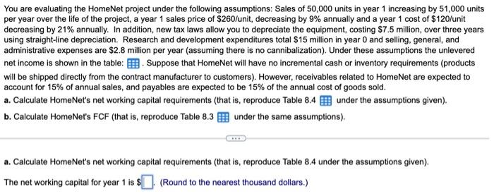  Data table from story problem: Data table from part A: Data