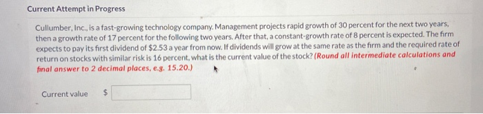  Current Attempt in Progress Cullumber, Inc., is a fast-growing technology company.