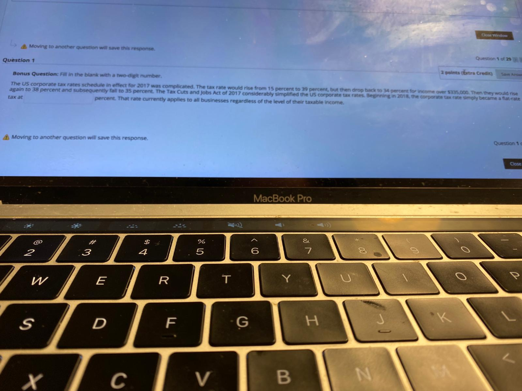  Moving to another question will save this response Question 1 of