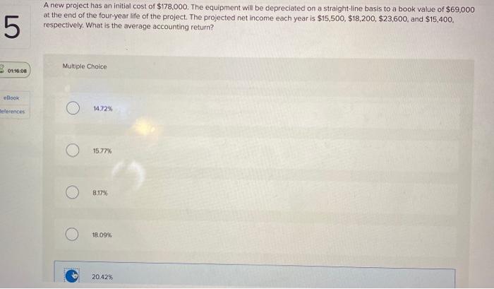 answer ASAP. A project is expected to provide cash flows of $9,750,