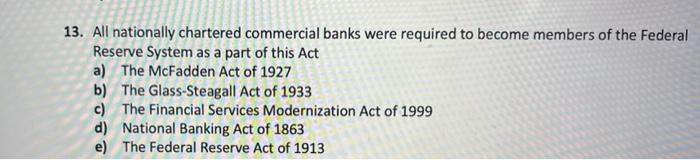 could choose to be chartered at the national level rather than the