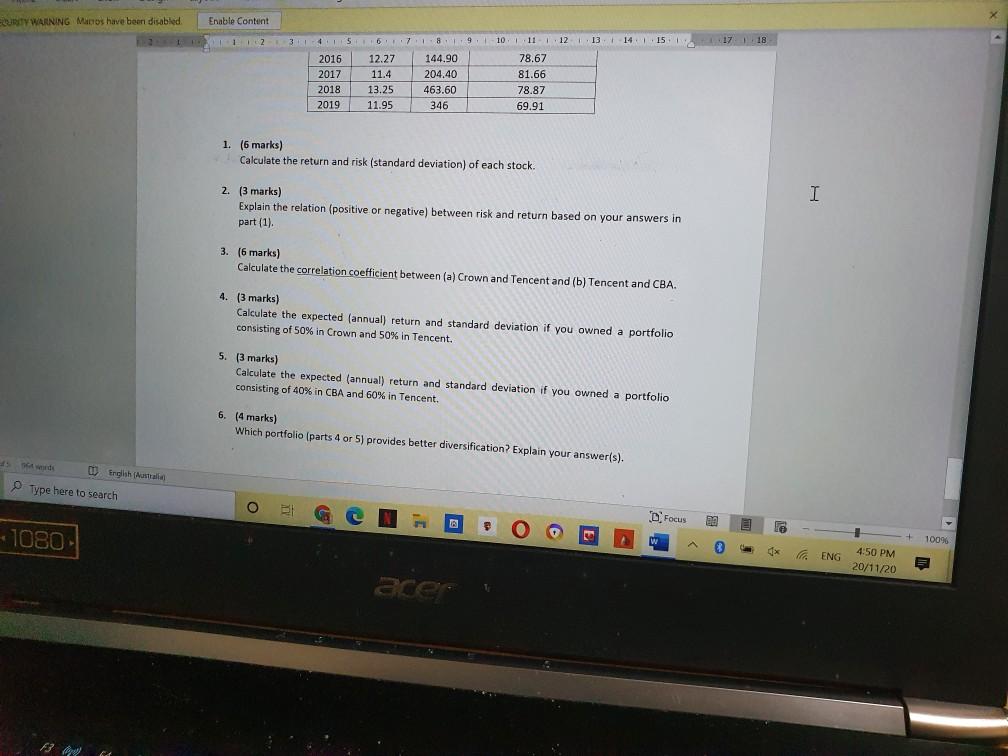 want just the answer, but I would also like to know each