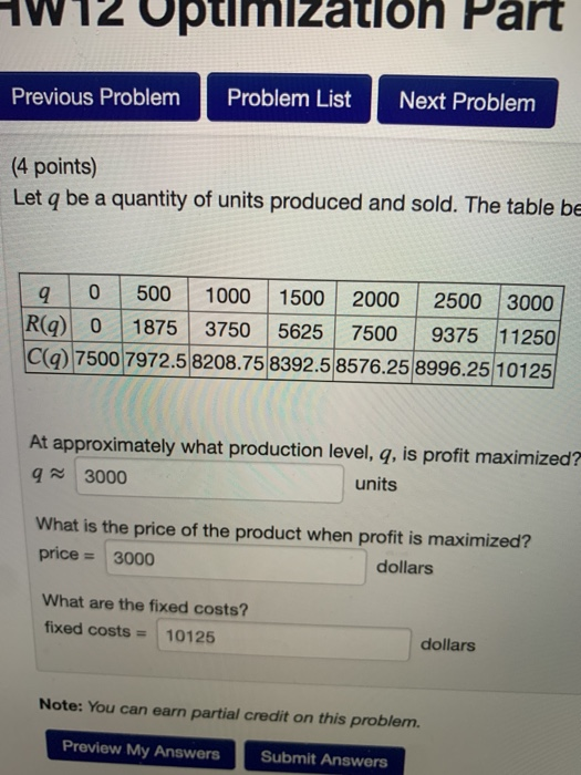  Optimization art Previous Problem Problem List Next Problem (4 points) Let