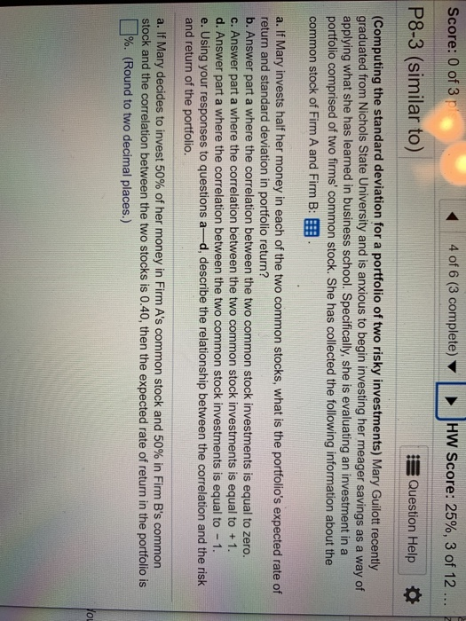 questions, A, B, C, D and E please Score: 0 of 3
