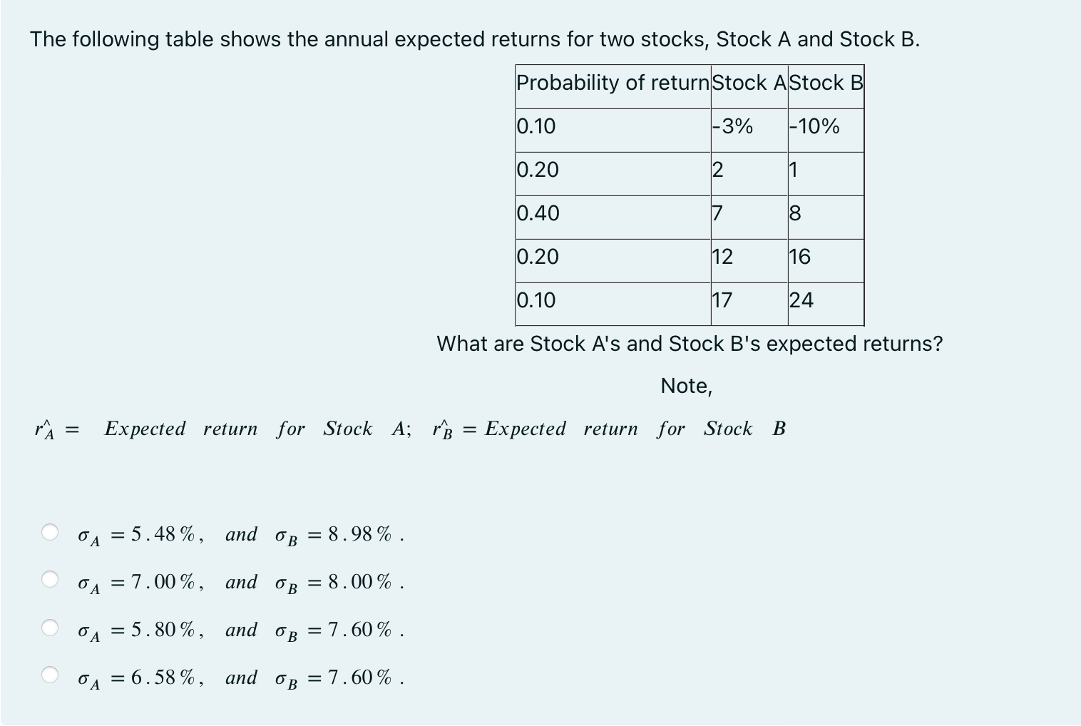  Answer these 3 question, quickly. The following table shows the annual