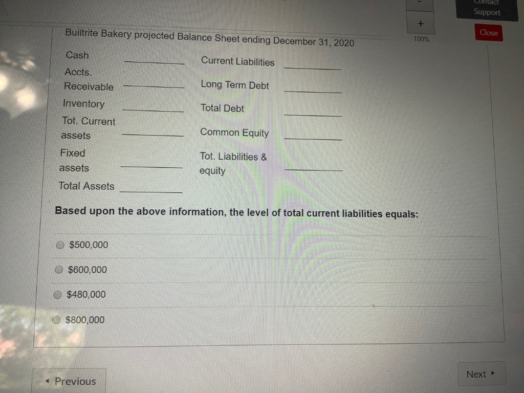 liability, level of cash, inventory, accounts receivable, and total debt. browser does