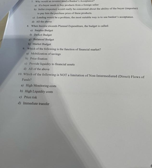  I need the answers very fast without explain Please help me