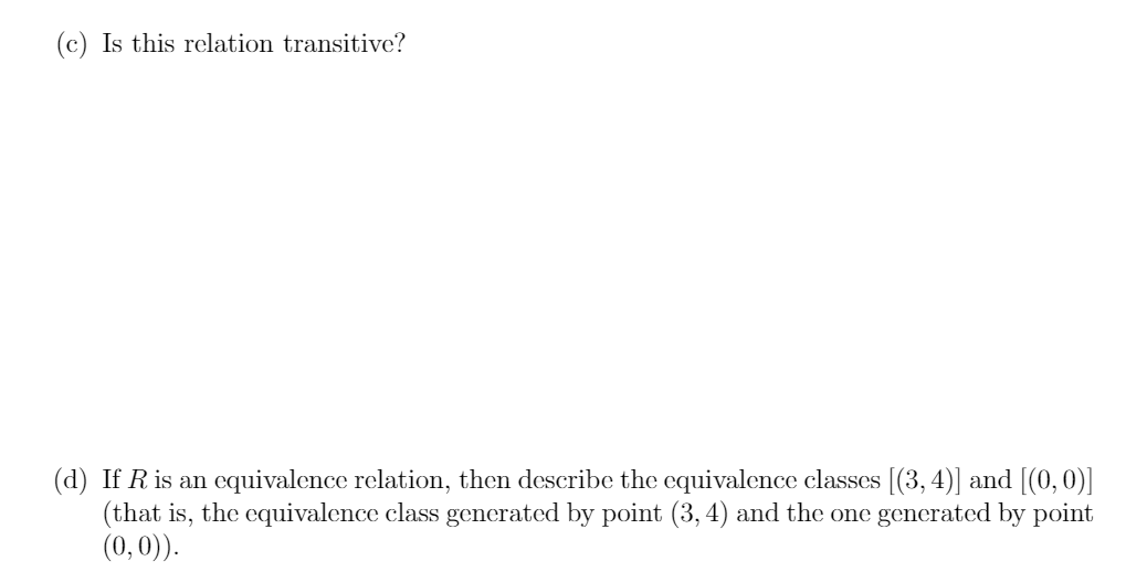 x R (that is, the set of points on 2D plane) is
