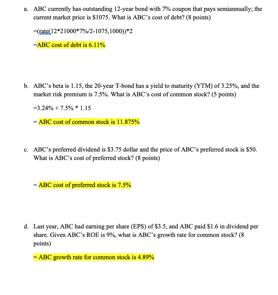  can i get help with J ABC currently has outstanding 12-year