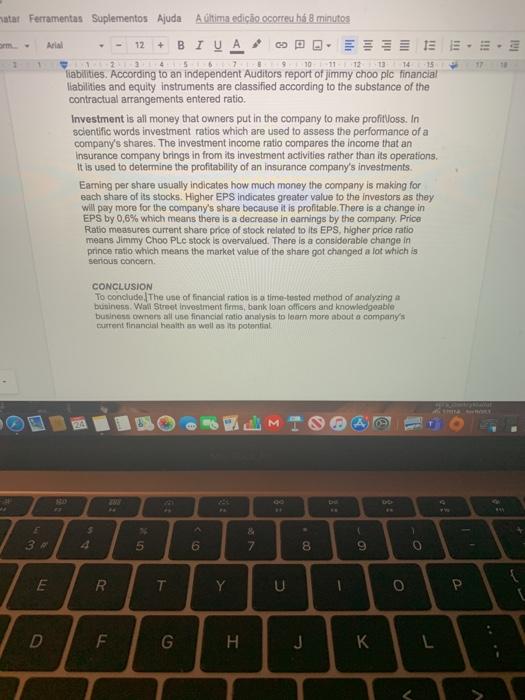recommendation on whether to buy, hold or sell shares of the firm