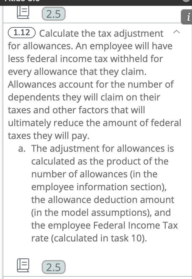 Assumptions section of the model. (1.7) Calculate the retirement savings deduction. -