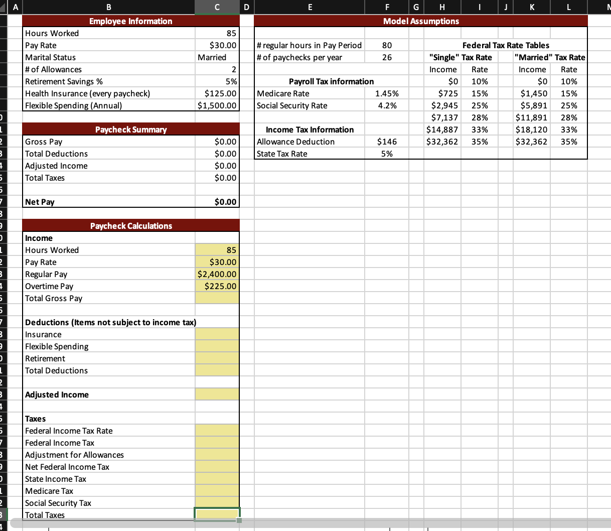 The total gross pay is the sum of the regular pay and