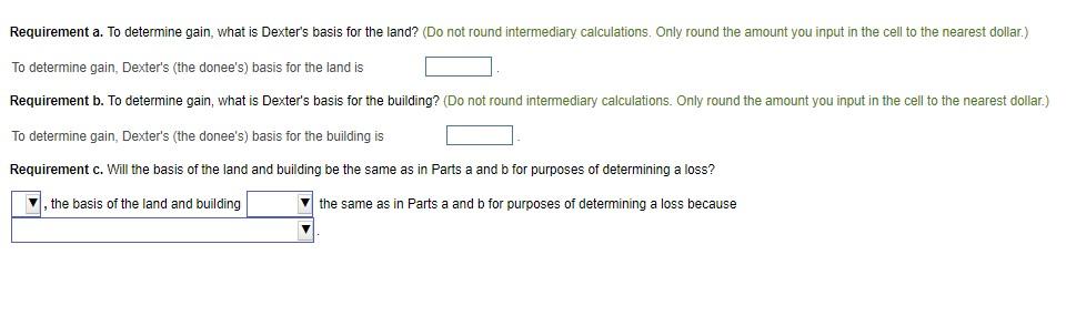Dexter receives a duplex as a gift from his uncle. The uncle's