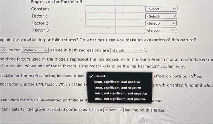 as Microsoft Excel to catculate your antwers) del explain the variation in
