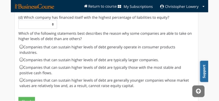 equity ratio should not be converted into a percentage answer (round answers
