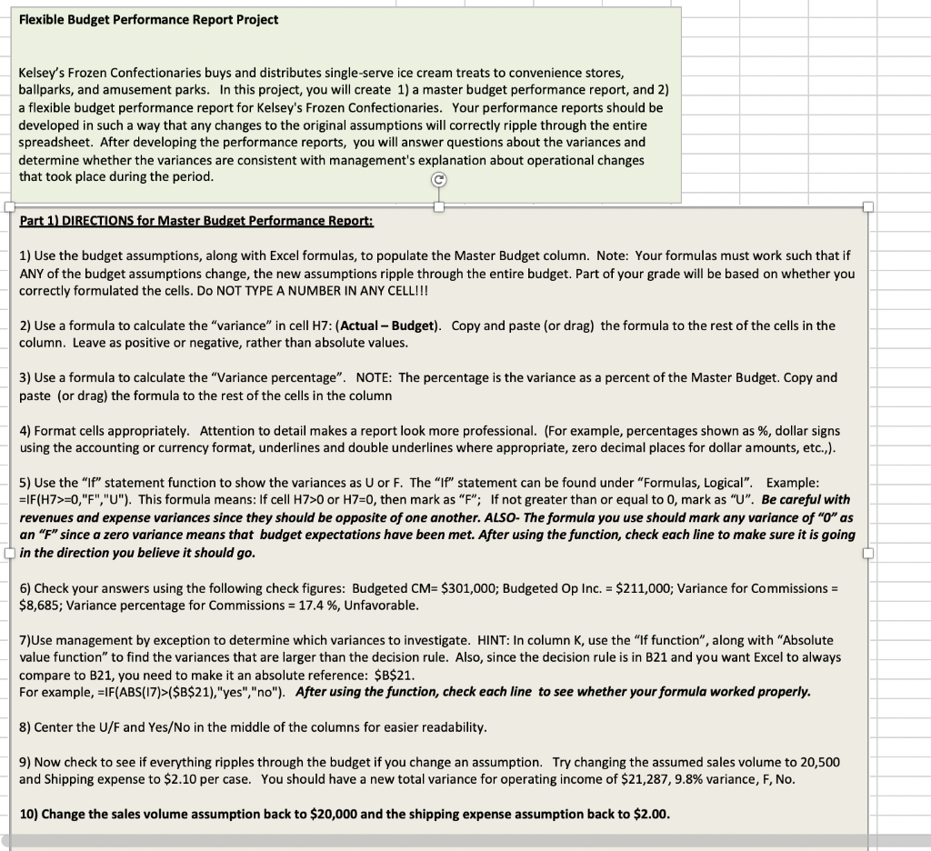 Please complete & make into excel file please! Start from top to