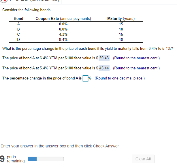 I NEED BOND B C D PLEASE ANSWER ALL NOT JUST ONE