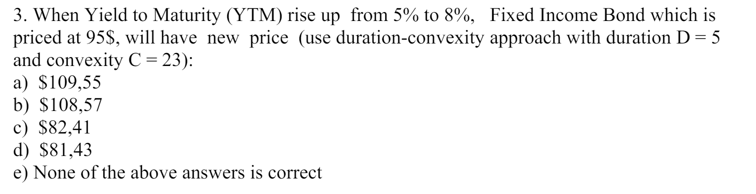 Can you solve this task in excel also? When Yield to