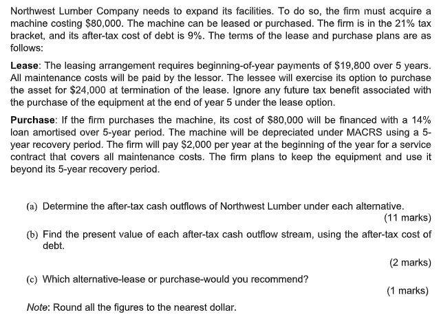  Please don't do it in excel format. Thank you. Northwest Lumber