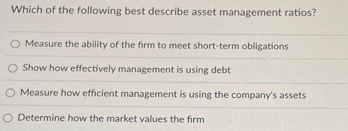 Disadvantage to dividend growth model Queen, Inc., has a total debt ratio