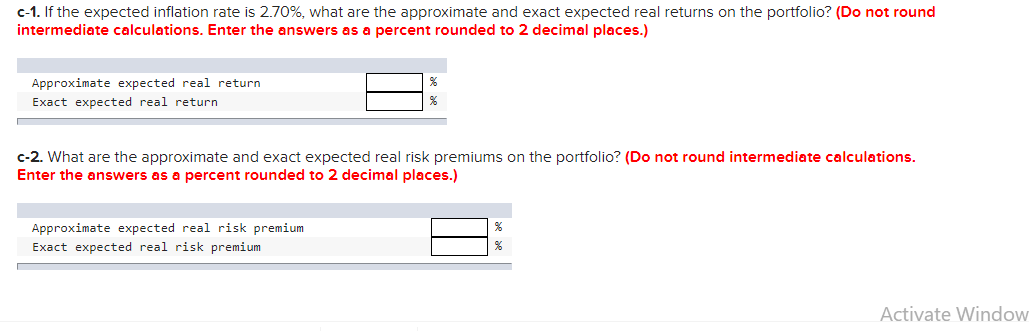information about three stocks: State of Economy Boom Normal Bust Probability of