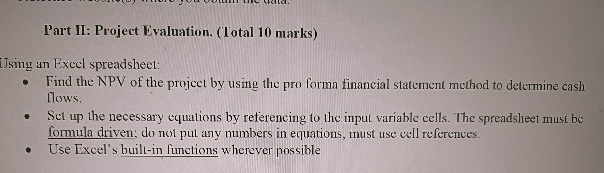 give the answer in Xcel sheet or else do not give