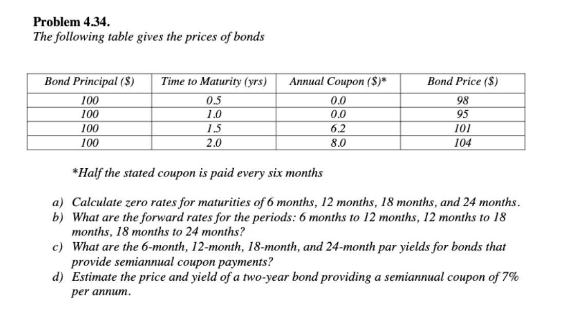 Please explain exactly how to get each row in the chart. I