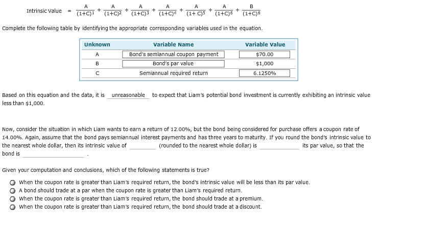 Intrinsic Value CUACJI + Cutc)2 + (1+C)3 + (1+Cja + (1+Cjs