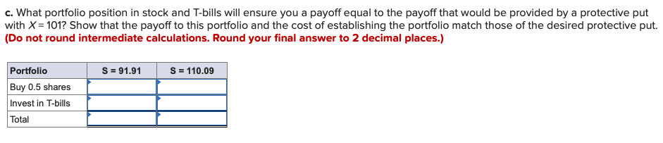 the stock of XYZ Co. to lock in a guaranteed minimum value