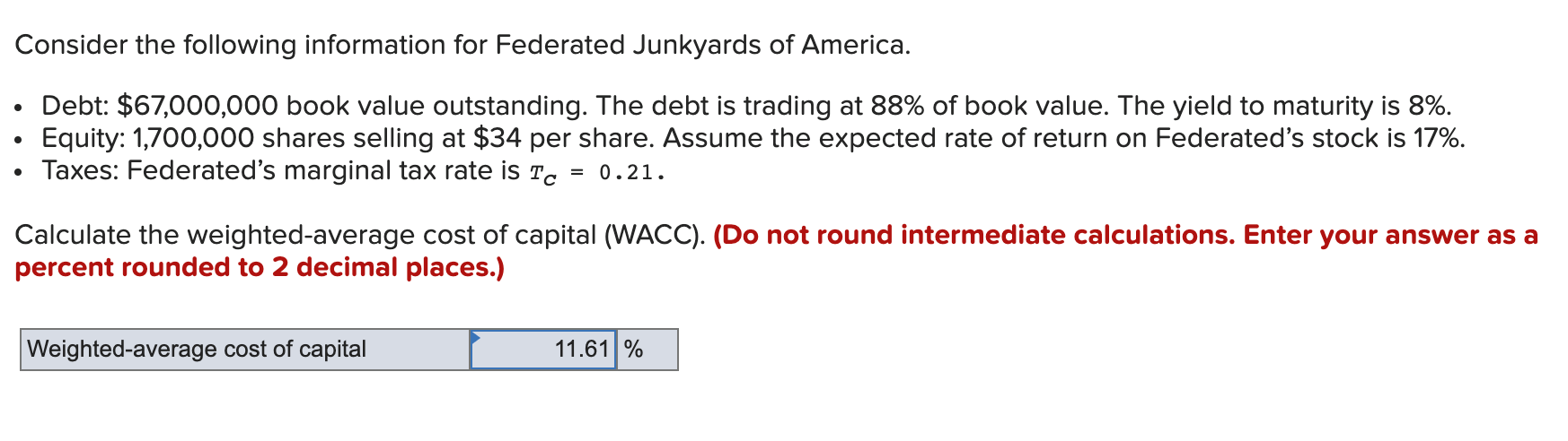 I've been trying to do this problem and I got it wrong