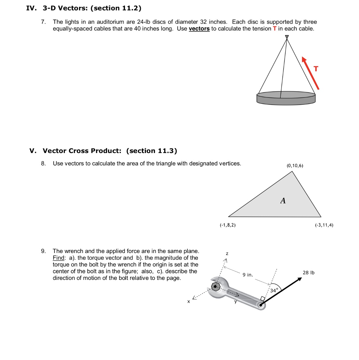 = 29 a). Employ an appropriate cofactor expansion 1;), Solve to evaluate