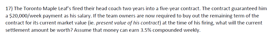  17) The Toronto Maple Leaf's fired their head coach two years