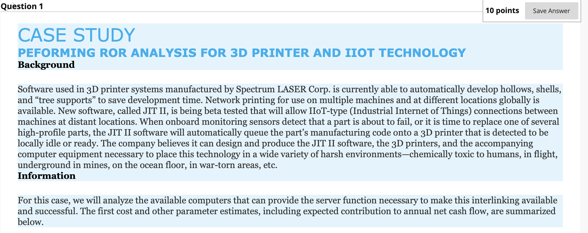 1, plus 5000 per year for years 2, 3, and 4 (gradient)