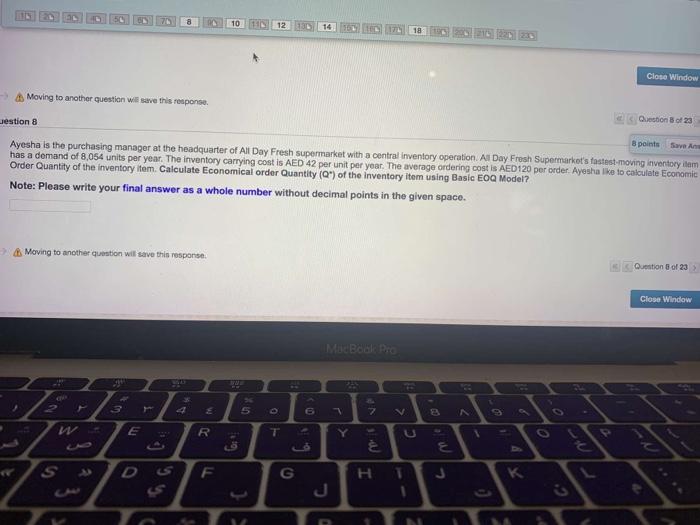  10 12 14 18 Close Window Moving to another question will