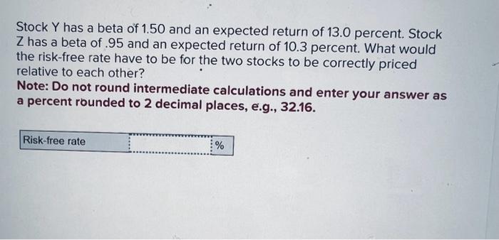  Use an Excel spreadsheet. Please provide excel formulas. Stock Y has