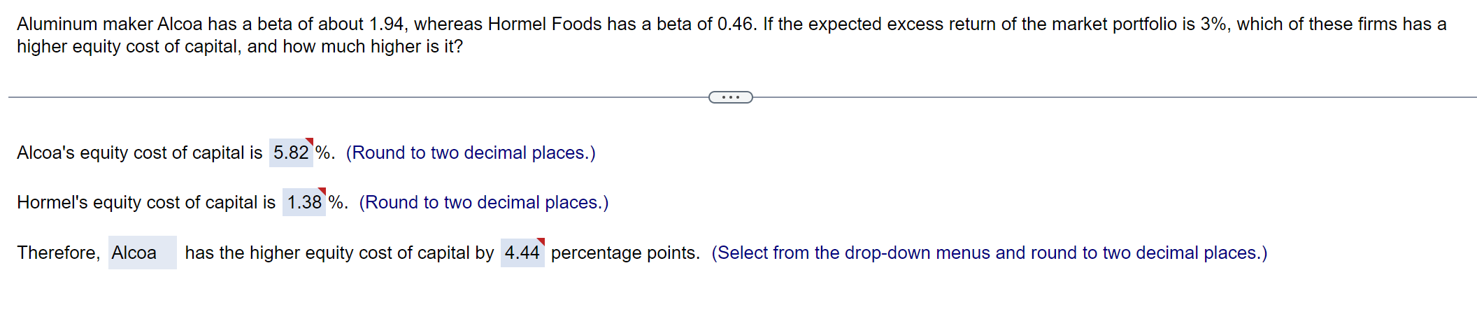 Solve with these numbers in Excel showing how to get those