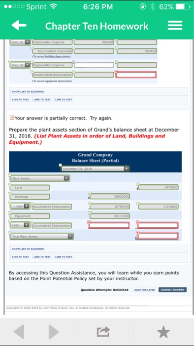 plant assets During 2018, the following selected cash transactions occurred. April 1