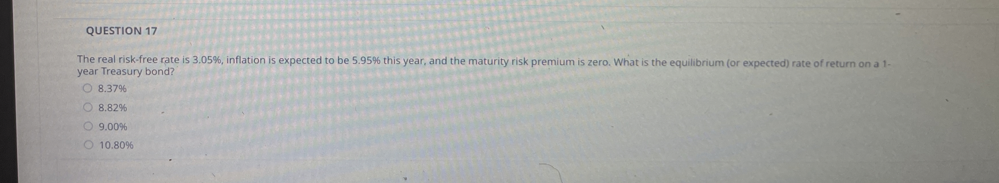  Remaining Time: 37 minutes, 40 seconds. Question Completion Status: 8.94% 9.77%