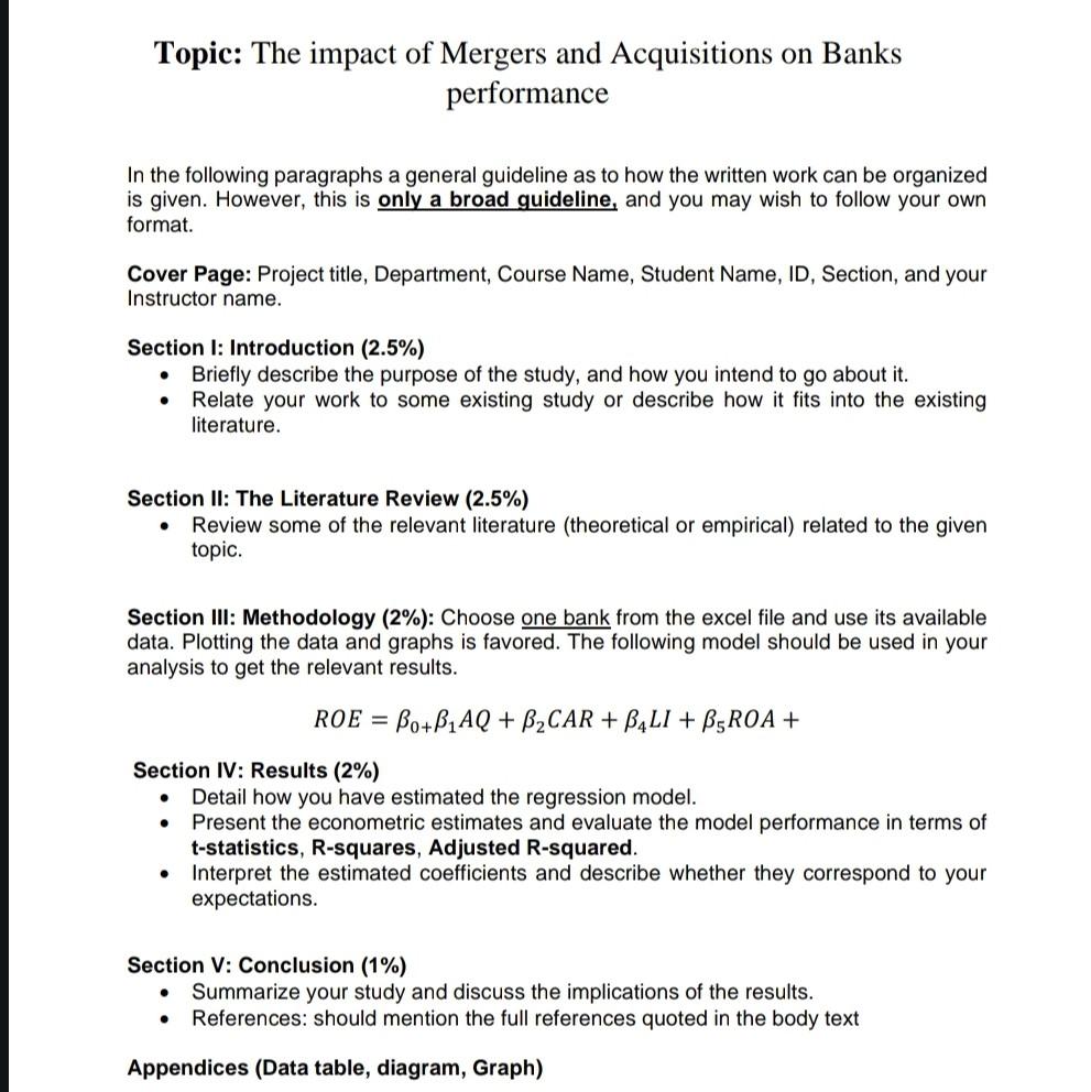 Could you please explain part 4 in detail (ASAP) Topic: The impact