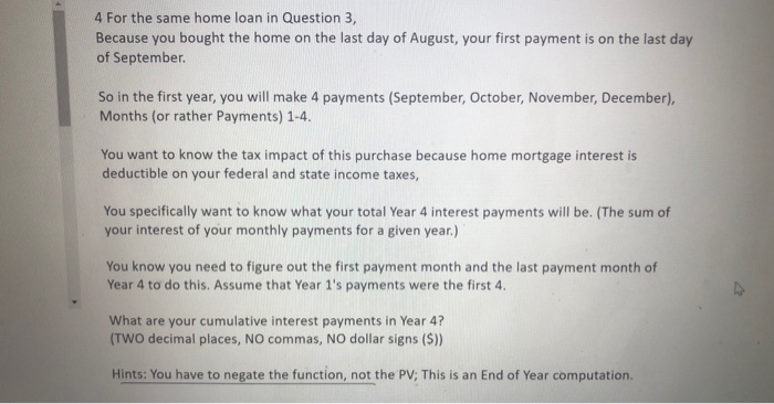 15 16 Purchase Price 17 Down Payment (20%): 18 Loan Amount (PV):