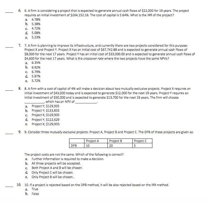 Please show me how to solve using the TI BA II