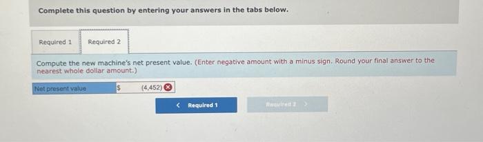 Value Analysis [LO12-2] The Sweetwater Candy Company would like to buy a
