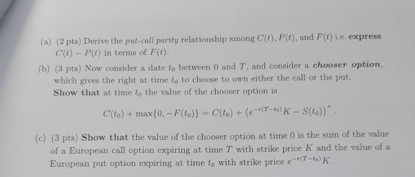 constant interest rate T. According to the risk-neutral pricing formula, for 0