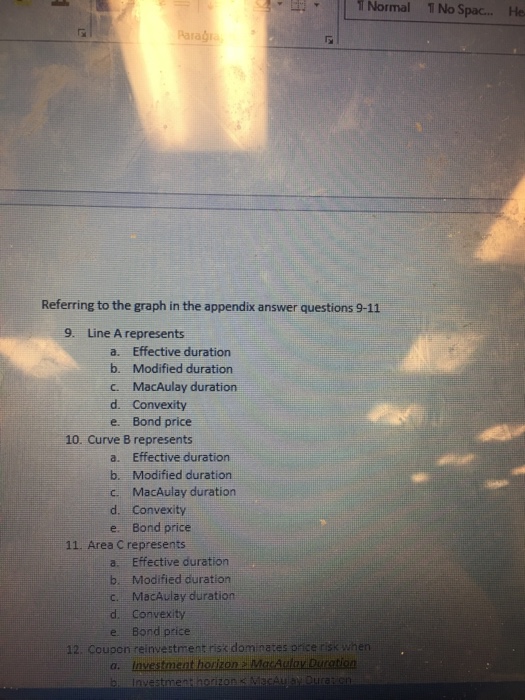  Use the graph to answer questions 9-11. Normal 1 No Spac..