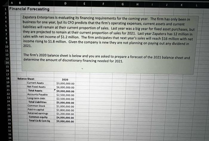 can you please show me how this problem will laid out and