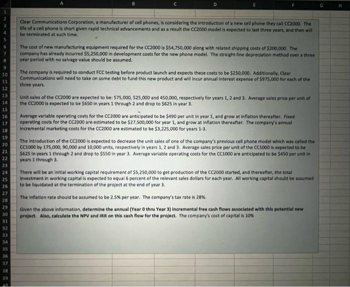 can you please show me how this problem will laid out and